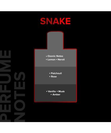 Snake Perfume for Men 100ml | Strong Smoky & Masculine Eau de Parfum | Premium Long Lasting Fragrance | Best Gift For Men - Buy Online on GoSupps.com
