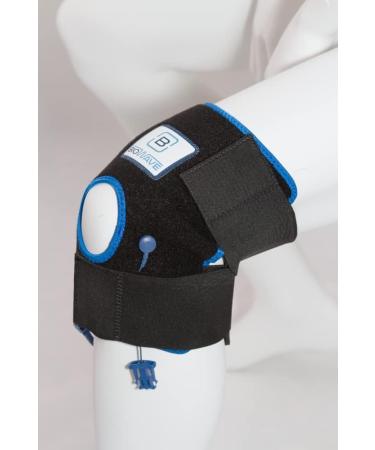 BIOWAVE Knee Brace & Compression Sleeve | FDA Cleared Pain Relief | Medical Grade TENS Unit | Swelling Relief | L/XL Size (15.6 -19 Circumference) | HSA Eligible - Buy Online on GoSupps.com