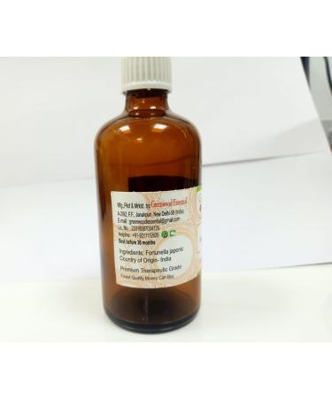 Greenwood Essential Pure Kumquat Oil (Fortunella japonic) with Glass Dropper Cold Pressed 50ml (1.69 oz) - Buy Online on GoSupps.com