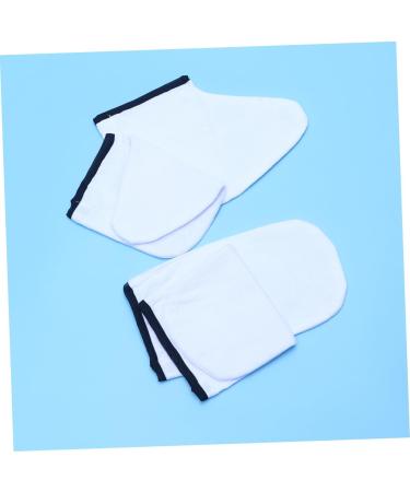 Housoutil 2 Pairs Paraffin Wax Bath Gloves & Booties Insulated Gloves Thermal Gloves Paraffin Bath Cloth Gloves Wax Gloves Paraffin Wax Mitts Warm Gloves Insulation Cotton Take a Bath - Buy Online on GoSupps.com