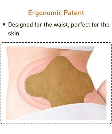 Moxibustion 12pcs/Bag Back Pain Patch Lumbar Medical Plaster Arthritis Stickers Self-Heating Pain Relief - Buy Online on GoSupps.com