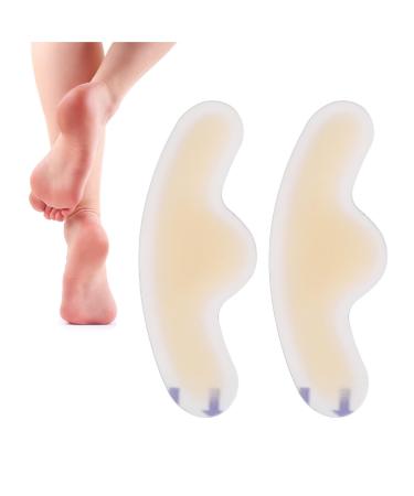 Gel Blister Stickers for Foot Prevents Heel Slippage Long Lasting Protection Blister Cushions Extra Comfort & Support