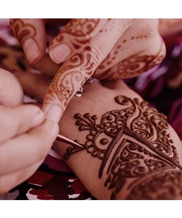 Buy 4x Golecha 100% Natural Henna Paste Cones - No Mix No PPD (Red-Brown) | 125g | International Shipping Available - Buy Online on GoSupps.com