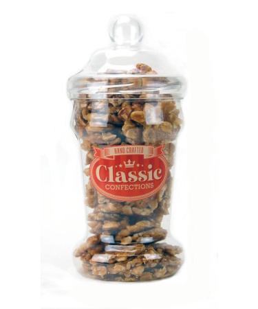 Bysel 600g Golden Roasted Peanut Brittle in a Victorian Style Jar