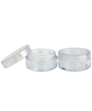Beauticom 10G/10ML Clear Jars (10 Pack) - BPA Free Makeup Lotion Cream & Eyeshadow Containers with Screw Cap Lids - International Shipping Available - Buy Online on GoSupps.com
