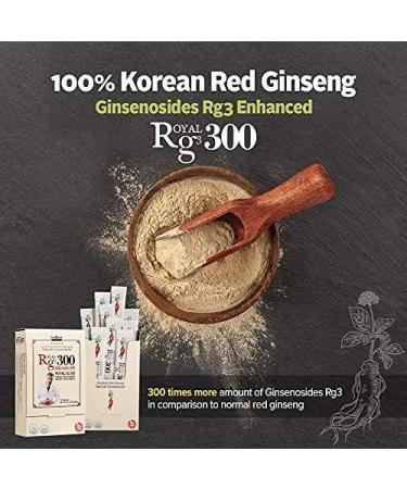 BTGIN Premium RG3 300 Korean Red Ginseng Powder - Enhanced Ginsenosides (50mg Rg3/Sachet) Made in Korea 10 Sachets - Buy Online on GoSupps.com