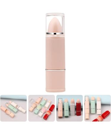 PATKAW Retractable Makeup Brush 2 in 1 Portable Blush Powder Brush Loose Powder Brush Makeup Sponge Foundation Blending Bristle for Cosmetics Supply - Buy Online on GoSupps.com