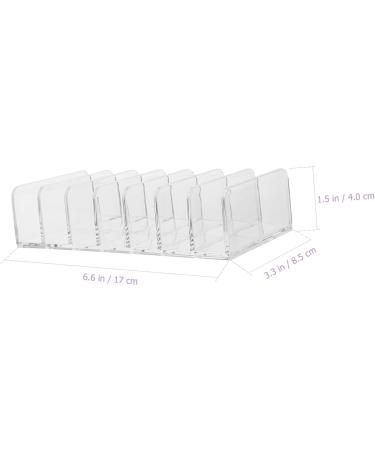 Mikinona Lipstick Holder Organizer 1pc Powder Storage Eyeshadow Nail Organizer Case Home Cosmetic Holder Small - Buy Online on GoSupps.com