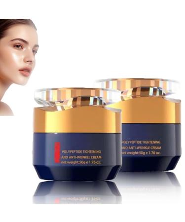 Generisch Qingling 2-Pack Anti-Wrinkle Face Creams with Polypeptides - Anti-Wrinkle Cream to Firm Skin and Reduce Wrinkles