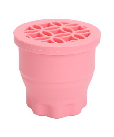 Makeup Brush Cleaning Bowl Effective Cleaning Folding Storage Makeup Brush Cleaner Cup Portable for Home ()