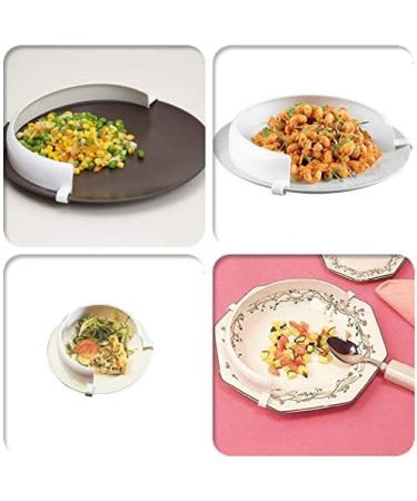 Plate Food Guard Clip-On for Parkinson's Patients - Spill Prevention Dining Aid for Disabled, Elderly & Stroke Individuals - Buy Online on GoSupps.com