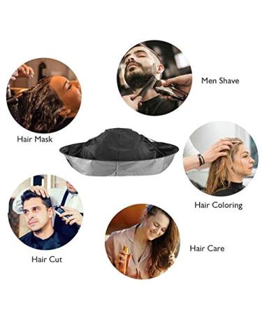Friseur Walls Hair Cutting Clasp Umbrella | Waterproof & Foldable Hairdressing Cloak with Velcro Fastener (70cm) - Perfect for Hair Styling Cuts & Colors - Buy Online on GoSupps.com