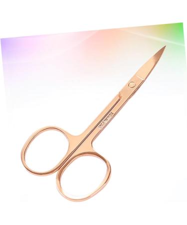 NOLITOY Stainless Steel Nose Hair Trimmer - Curved Design for Nose & Beard Grooming - Essential Beauty Tool for Men & Women - Buy Online on GoSupps.com