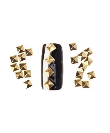 VAGA 3D Nail Art Decorations: Metal Studs, Rhinestones, Stamper Kit, Decals - Golden and Black - Buy Online on GoSupps.com