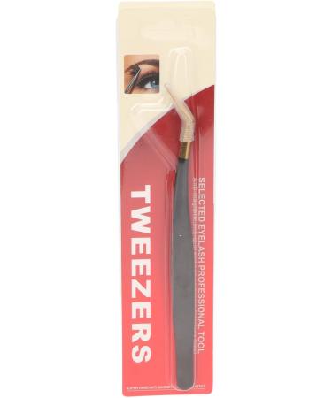 Luxury Gold Stainless Steel Eyelash Extension Tweezers - Precision Volume Tweezers for False Lashes - Buy Online on GoSupps.com