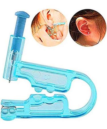 10pcs Disposable Safety Sterile Ear Piercing Gun Unit Tool With Ear Stud Asepsis Pierce Kit (Gold Pink) - Buy Online on GoSupps.com