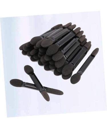 POPETPOP 200 Pcs Black Eyeshadow Makeup Brush Disposable Lip Makeup Eyeshadow Brush Set Double Head Miss - Buy Online on GoSupps.com