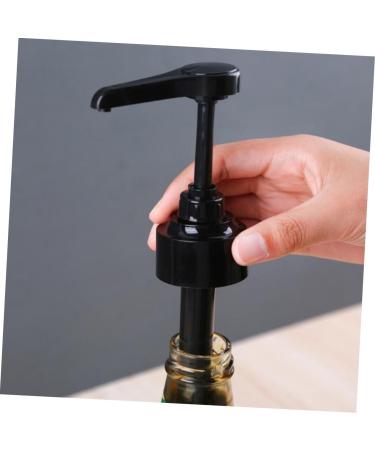 Alipis 2pcs Sauce Nozzle Plastic Oil Bottle for Pump White+black Press Sprayer Kitchen Oyster Heads 37*7.5*3cm As Shown - Buy Online on GoSupps.com