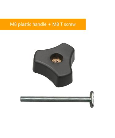 LUOFENG screw Bolt 10Pcs/Set T Shaped Bolt Accessories with Plastic T Nuts T Track Bolts Knob Set - Buy Online on GoSupps.com