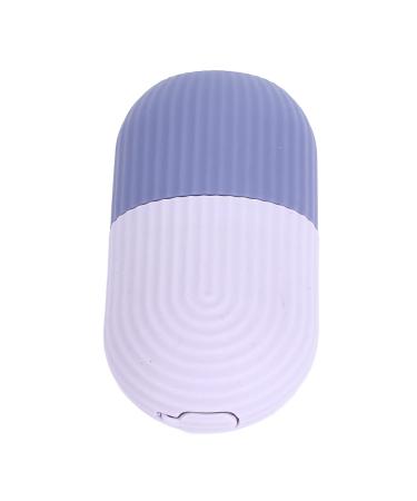 Silicone facial treatment to relieve edema massage device eye roller lightening tightening of the skin relief of bruises sore muscles ice facial role (new purple)