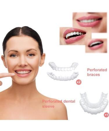 Instant Smile with Teeth Veneers | Fake Teeth for Men & Women | Whiten Bad Teeth | Perfect for Couples - Buy Online on GoSupps.com