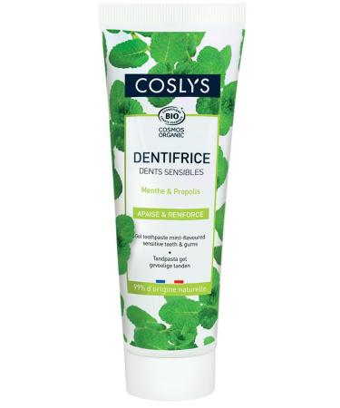 Coslys Oral Hygiene Toothpaste Gel Sensitive Teeth and Gums 75 ml