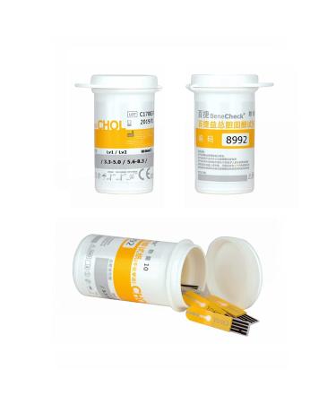 10 pcs CHOL Cholesterol Test Strips for BKM13-1 Multif-Monitoring Cholesterol Test Meter - Buy Online on GoSupps.com