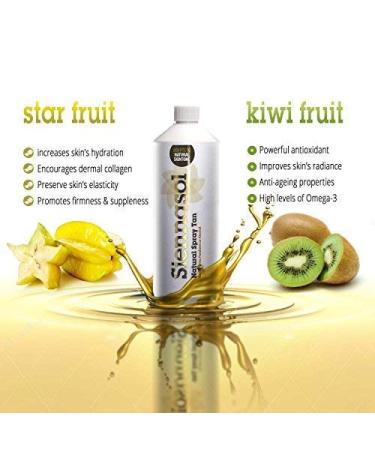 Siennasol Dark 12% DHA/Erythrulose Premium Spray Tan Solution - 1L/33.8 fl oz | Long-Lasting & Streak-Free - Buy Online on GoSupps.com