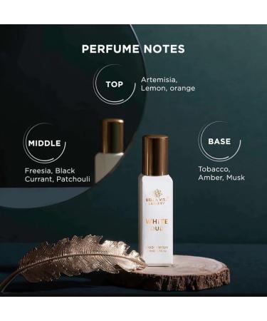 Long Lasting White Oud Eau De Parfum Luxury Perfume for Men and Women with Orange Fressia & Tobacco|Woody EDP Fragrance Scent 20ml - Buy Online on GoSupps.com