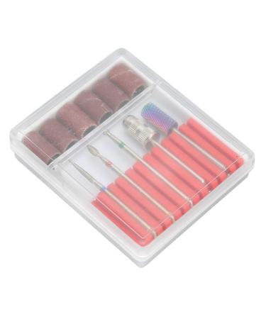 The Effect Is Remarkable Alloy Nail Polishing Head Nail Drill Bits Efficient for Home Manicure Store