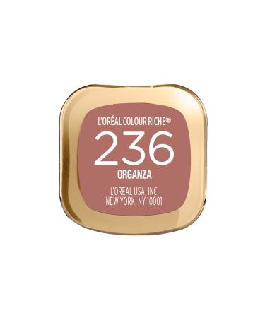 L'Oreal Paris Colour Riche Satin Lipstick 236 Organza - Original Formula - Buy Online on GoSupps.com