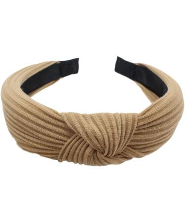 Wide Headband for Women Knotted Hairband Fabric Hairband Cross Knot Headband Hair Hoops Twist Headbands Hair Accessories For Girls (C10zhengzhi) - Buy Online on GoSupps.com
