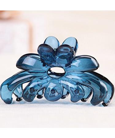 Prettyou 2.7 Middle Size Plastic Resin Hair Claw Clip for Women - Pack of 4 - Buy Online on GoSupps.com