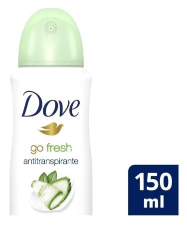 Dove Go Fresh Cucumber & Green Tea Deodorant Moisturizing Cream with Protective Oil 48h 5 oz / 150ml. 3Pack - Buy Online on GoSupps.com