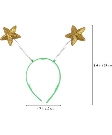 Lurrose 8pcs Martian Head Boppers Alien Antenna Star Headband Novelty Headbands - Yellow - Buy Online on GoSupps.com