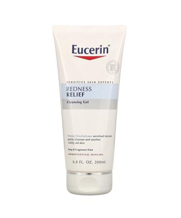 Eucerin Redness Relief Soothing Cleanser/Gel 6.8oz - Calms Sensitive Skin - Buy Online on GoSupps.com