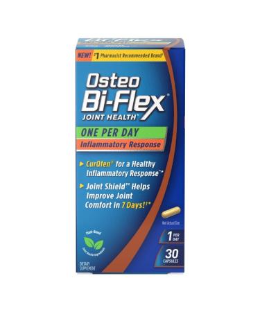 Osteo Bi-Flex One Per Day + Inflammatory Response Joint Health Supplement, Capsules, 30 Ct