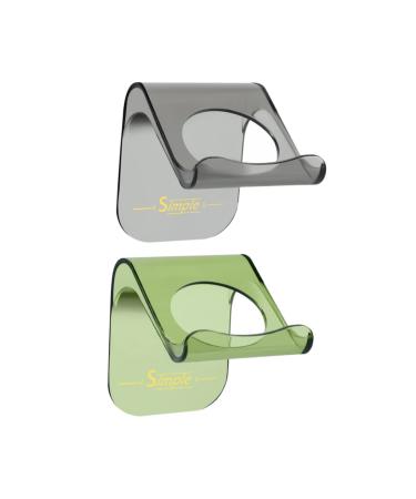 Healeeved 2 piece of razor hanging razor holder for razor holder for electrical razor holder electro razor wall shaver razor holder self -adhesive