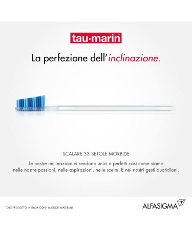 Tau-marin Scalare 33 Soft Bristle Toothbrush - Antibacterial Bristles 1 Piece | International Shipping Available - Buy Online on GoSupps.com