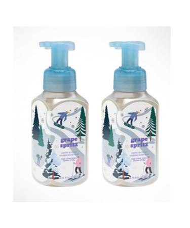 Grape Spritz Gentle & Clean Foaming Hand Soap (Pack of 2) 8.75 Fl Oz each (Packaging Design Styles May Vary)