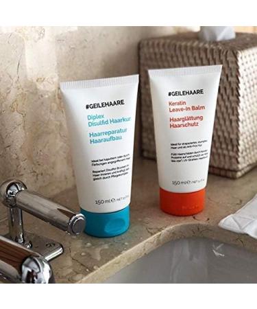  GEILEHAARE Diplex Intensive Treatment - Repair Damaged and Blonde Hair - Repairs Broken Hair and Builds Disulphide Bridges in Hair from Within - Made in Germany - 150ml - Buy Online on GoSupps.com