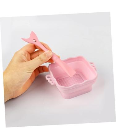 FOMIYES 4 Pcs Cleanser of Makeup Brush Makeup Brush Scrubber Bowl Makeup Cleaning Mat Makeup Brush Cleaners Women s Suits Tools Mat for Cleaning Silica Gel Make up Miss Cleaning Brush - Buy Online on GoSupps.com
