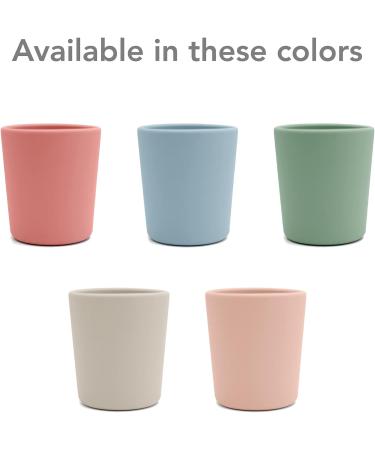Soft Blush 6 Oz My First Cup | 100% Food-Grade Silicone | Easy Grip Handles | Non-Slip & Soft | Dishwasher Friendly - Buy Online on GoSupps.com