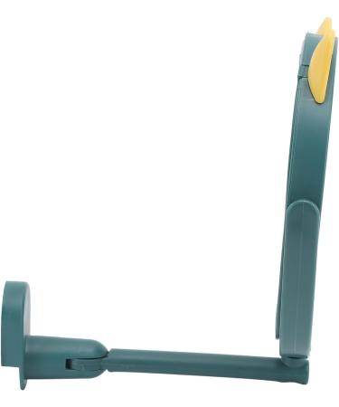 Wall Mounted Makeup Mirror Fogless Suction Cup Mirror PP Shell 360 Degree Swivel Arm for Outdoor Hiking for Daily Life Green - Buy Online on GoSupps.com