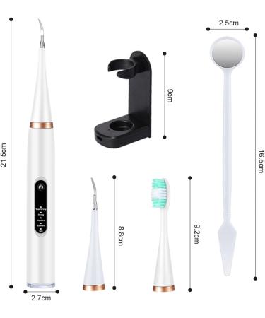 Canilab - Dental Scaler for Dogs Dog Plaque and Tartar Remover Dog Dental Cleaning Kit Equipped with 5 Adjustable Intensities (White one Size) - Buy Online on GoSupps.com