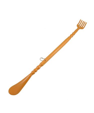SHAPOKY Back Scratcher Massager Plastic Handle 48 cm