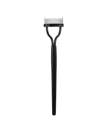 Frcolor eyelash comb curler eyelash separator make-up mascara applicator eyebrows care brush tools brow brush brush (black)