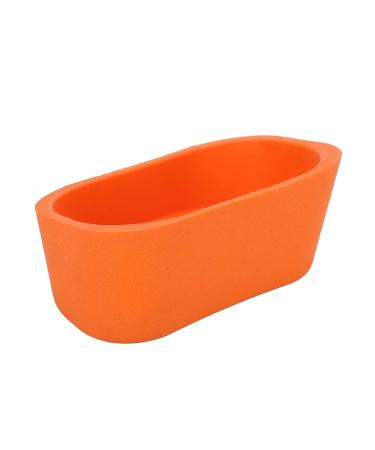 Silicone Shampoo Bowl Neck Rest - Orange Shampoo Pillow for Barber Shop & Salon - Buy Online on GoSupps.com