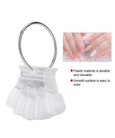 Buy 50pcs Nail Color Cards - Durable & Reusable Palettes for Nail Art Display - International Shipping Available - Buy Online on GoSupps.com