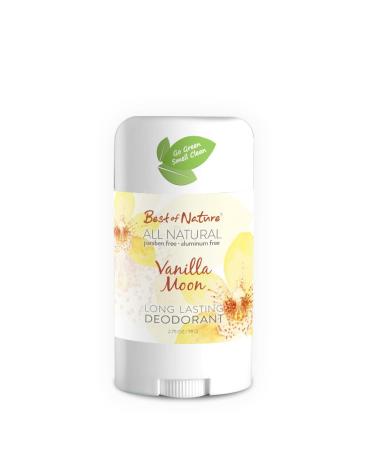 Best of Nature's All Natural Long Lasting Deodorant - Vanilla Moon | Eco-Friendly Non-Toxic & International Shipping - Buy Online on GoSupps.com